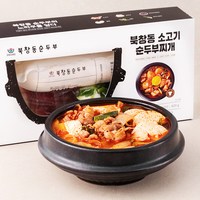 프레시지 북창동 소고기 순두부 찌개 밀키트, 620g, 1개