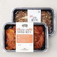 꿀맛나는세상 한돈 간장 불고기 800g + 고추장 제육볶음 800g 세트, 1세트