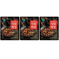 청정원 직화짜장, 80g, 3개