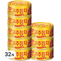 동원 고추 참치, 85g, 32개