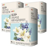 코멧 순백 3겹 라벤더 바닐라 롤화장지 30m, 30롤, 3팩