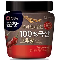 대상 청정원 순창 우리쌀 고추장, 1kg, 1개