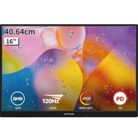 빅트랙 40.64cm QHD IPS 120Hz 휴대용 모니터, 160PM02