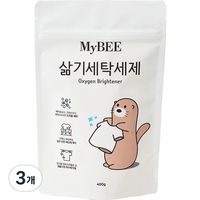 마이비 삶기 세탁세제 리필 400g, 3개