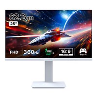 주연테크 FHD 리오나인 360Hz FreeSync Premium HDR 멀티 스탠드 게이밍 모니터, 62.2cm, X25F-360(일반)