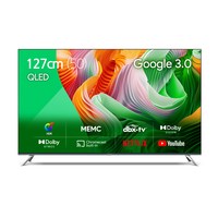 더함 4K UHD QLED 구글 OS TV, 127cm(50인치), UA501QLED VA SH 2023C1, 스탠드형, 고객직접설치