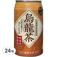 토미나가 고베 사보 우롱차 캔, 340ml, 24개