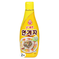 오뚜기 오쉐프 연겨자, 480g, 2개