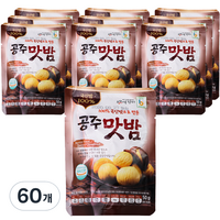 농가애 공주 맛밤, 50g, 60개