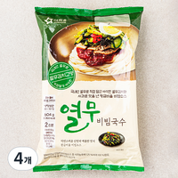 아워홈 열무 비빔국수, 604g, 4개