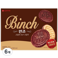 롯데웰푸드 빈츠, 204g, 6개