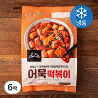 고래사어묵 어묵떡볶이 (냉동), 520g, 6팩