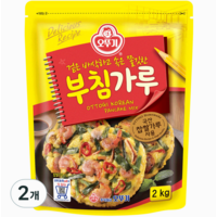 오뚜기 부침가루, 2kg, 2개