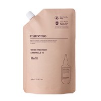 모레모 미라클 10 단백질 무실리콘 워터 트리트먼트 리필용, 400ml, 1개