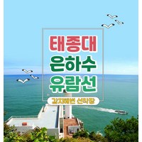 [부산] 영도태종대 은하수유람선(감지해변선착장出) 왕복승선권