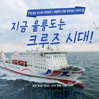 [울릉도] (크루즈) 포항-울릉도 패키지 2박 3일(크루즈1박+울릉1박/모텔급)