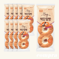 롯데 기린 빅단팥빵(3입) 10봉, 롯데웰푸드 빅단팥빵(3입) 10봉, 300g, 10개