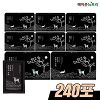 MAYJUNE NUTRI[메이준뉴트리] 박경호의 진심 흑염소 진액 60mlX30포X8박스(총 240포), 1.8L, 8개