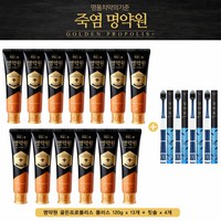 죽염 명약원 치약 13개+칫솔4개.