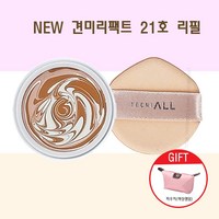 최신상 견미리팩트 NEW 티니올 디 오리지널 크리미 팩트 13g 최신상 2023 본품+리필+파우치(사은품), 1개, 21호리필+파우치