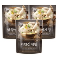 신세계 올반 영양삼계탕 900g, 3개