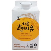 라온 현미유, 500ml, 4개