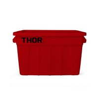 트러스트 THOR 다용도 토트 박스 75L + 덮개, 레드, 1세트