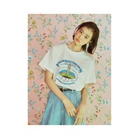 [바이탈싸인] Marathon T-shirt (Ivory)