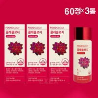 푸드올로지 콜레올로지 빨간통다이어트 600mg, 60정, 3개