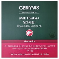 세노비스 밀크씨슬+ ( 900mg x 120캡슐 ) 4개월분, 120정, 1개