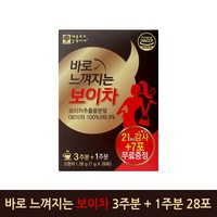 바로 느껴지는 보이차 3주분+1주분 28포, 1g, 28개입, 1박스