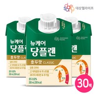 [KT알파쇼핑][대상웰라이프]뉴케어 당플랜 200mlx30팩 1박스 (스마일팩), 30개, 200ml