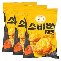 고메 소바바 치킨 소이허니 순살 375G 6개, 1.1kg, 3개