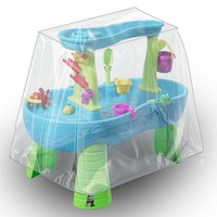 Kids Water Table Cover Fit Step2 Rain Showers Splash Pond Water Table Waterpark Play Table Cover Ou, Transparent