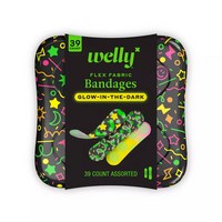 Welly bandages 웰리 밴드 방수 습윤 밴드 야광 Glow in the dark, 1개