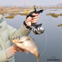 새총낚시 전문가용 새총 낚시새총 SLINGSHOT FISHING ::탑슈트 브랜드::, 기본팩 [릴x 순수기본] 1개, 1개