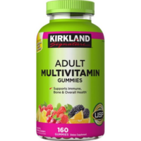 커클랜드 성인 멀티비타민 구미 160정 (구미) Kirkland Adult Multivitamin (160 Gummies), 1개