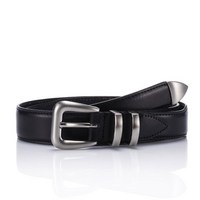 세비지 110 Leather Belt - Black