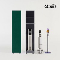 샵그집 아트 청소기 수납장 다용도 키큰 수납장, 화이트