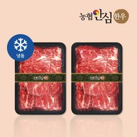 [농협안심한우] 1+등급 한우 불고기 600g, 1개, 1.2KG (600gX2팩)