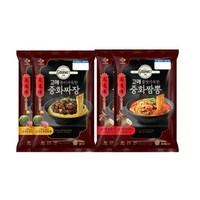 고메 중화짜장 760g x 2 + 중화짬뽕 652g x 2, 2개