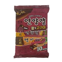 해태제과 연양갱 팥 + 고구마 10팩, 1개, 500g