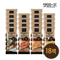 태원 리뉴얼 라쿠치나 포카치아 수제 피자 18팩(비프+페퍼+포테이토+허니갈릭), 18개