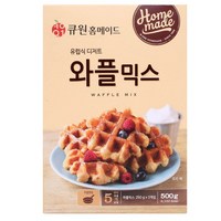 큐원 와플 믹스 500g x 5세트, 5개