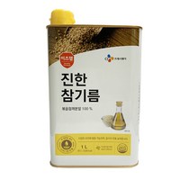 이츠웰 진한 참기름 1000ml, 1L, 8개