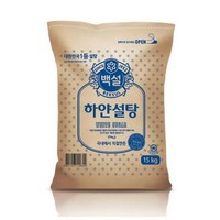 백설 하얀설탕 15kg tur*6381kU, 1개, 본상품선택