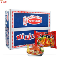 Vmart 베트남라면 미라우타이 MI LAU THAI ACECOOK, 30개