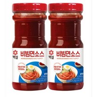 CJ 백설 면비빔소스, 2개, 890g