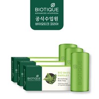 바이오티크 바질앤파슬리 비누 150g, 3개