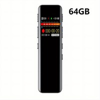 64GB 프로페셔널 디지털 레코더 층간 소음 녹음기 데시벨 측정기, 1개